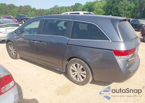 2014 Honda Odyssey Ex-L z USA, uszkodzony, nr VIN 5FNRL5H60EB120068